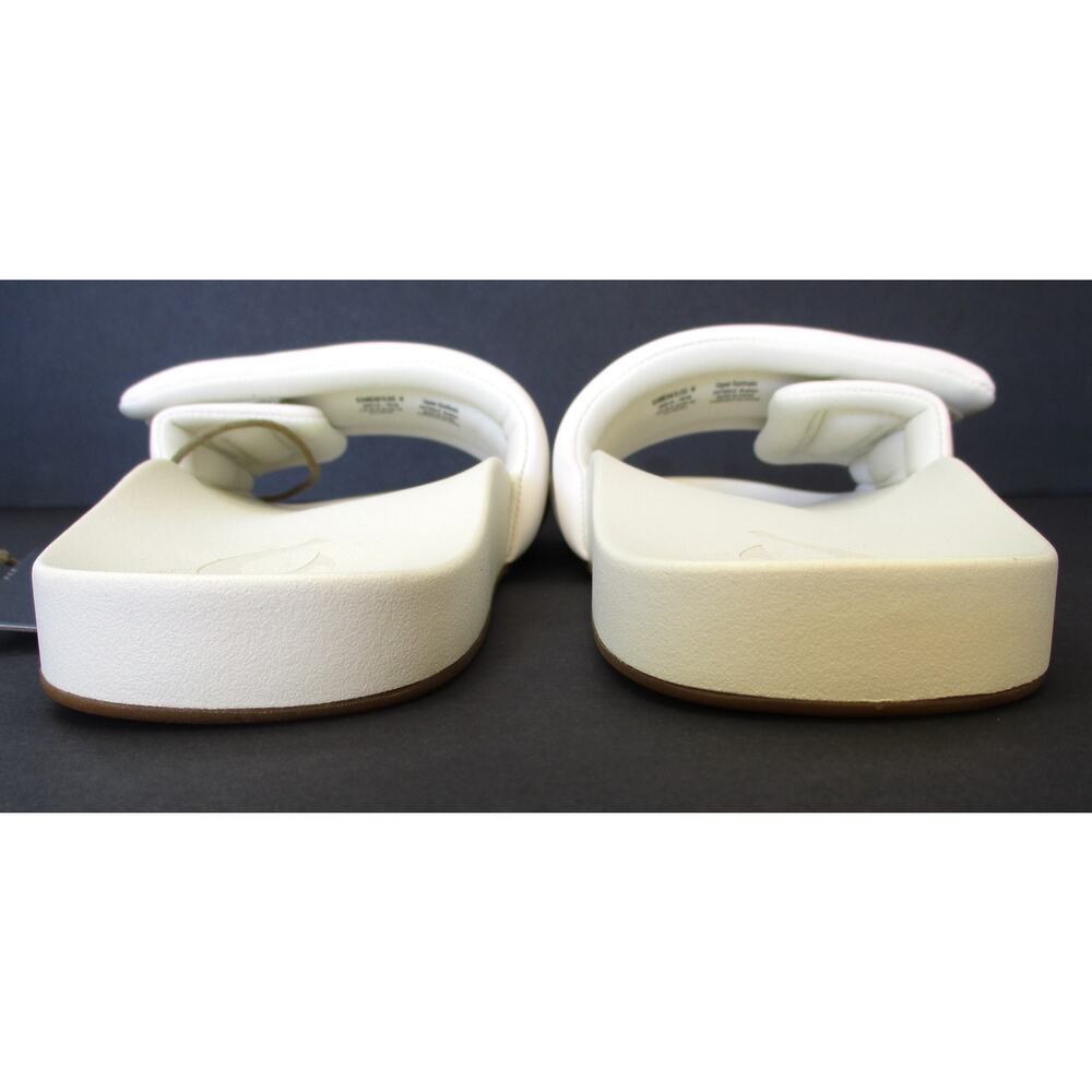 New OLUKAI Sunbeam Slide Sandals Women's Sz 8 Off White - Picture 8 of 9